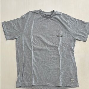 Eddie Bauer Gray Short Sleeve Tee Classic Crew Neck